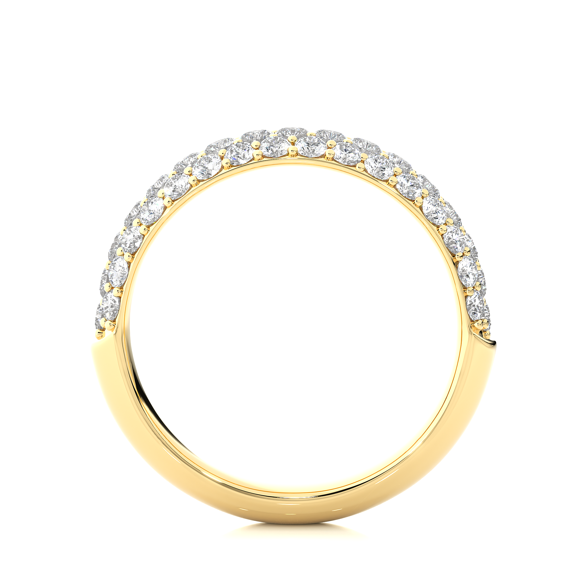 0.93 Carat HI Color VS1 Clarity Diamond Studded Natural Diamond Ring.